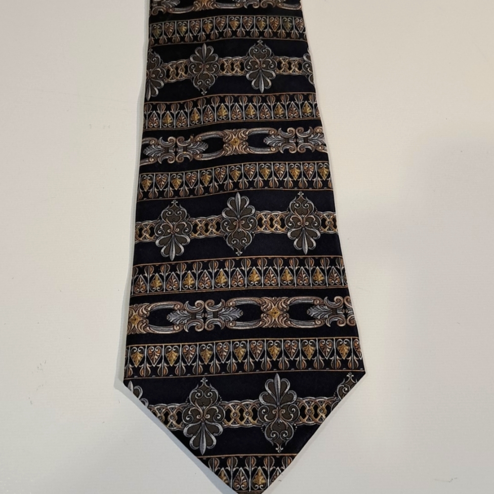 ‼️💰‼️ZYLOS George Machado Silk Tie, Never Worn, Perfect Condition!!